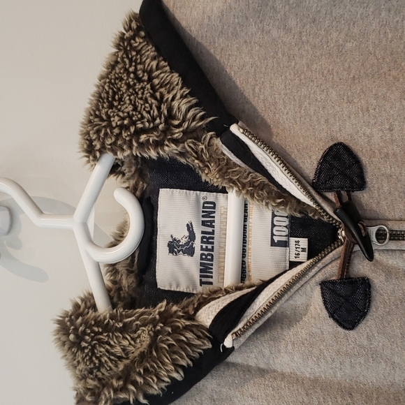 Timberland coat Hoodie 10061  Rugged Outdoor Gear Kids T25E85 sherpa - Picture 4 of 12